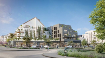 Programme Neuf LE DOMAINE DU PARC MANSART - BAT I - cage I1 Plaisir