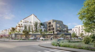 Programme Neuf LE DOMAINE DU PARC MANSART - BAT I - cage I2 Plaisir